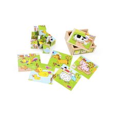 Кубики «Домашние животные» (в пенале)