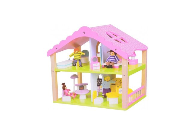 Будиночок для ляльок (2 поверхи)