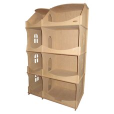 Домик-шкаф для кукол