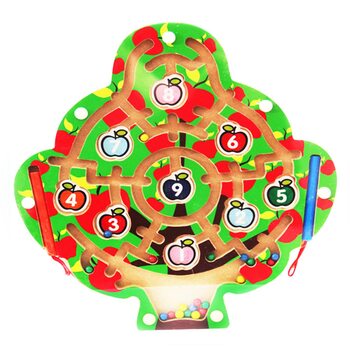 Магнитный лабиринт «Яблонька»
