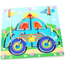 Магнитный лабиринт-игра  «Полиция»