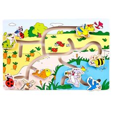 Лабиринт «Кто, где живет?»