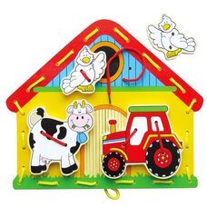 Шнуровка «Ферма» (Viga Toys)