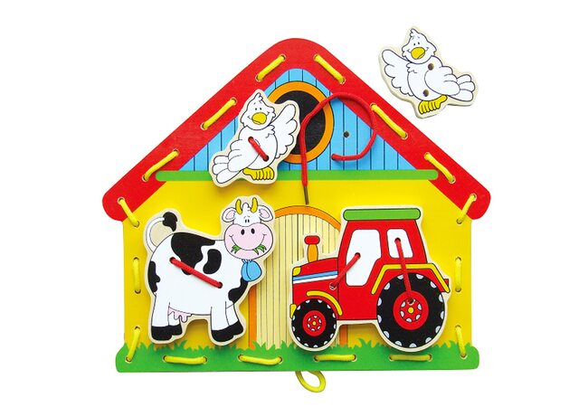 Шнурівка «Ферма» (Viga Toys)