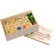 Шнуровка-кубики «Картинки»