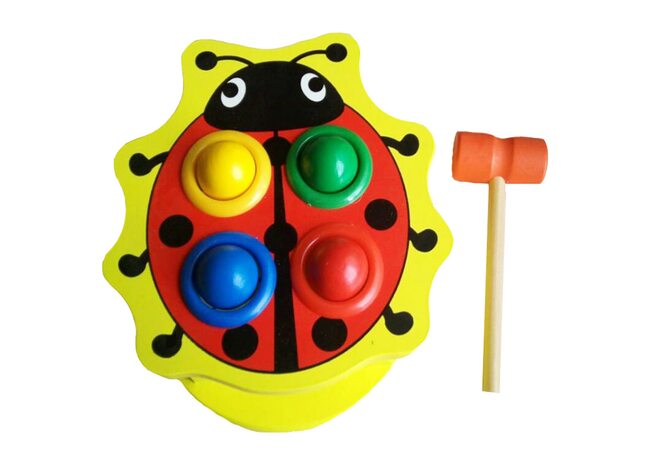 Стучалка-шарики «Божья коровка»