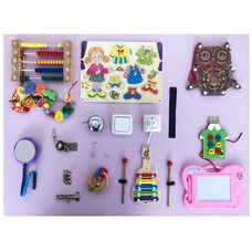 Бизиборд «Гигант» (фиолетовый)