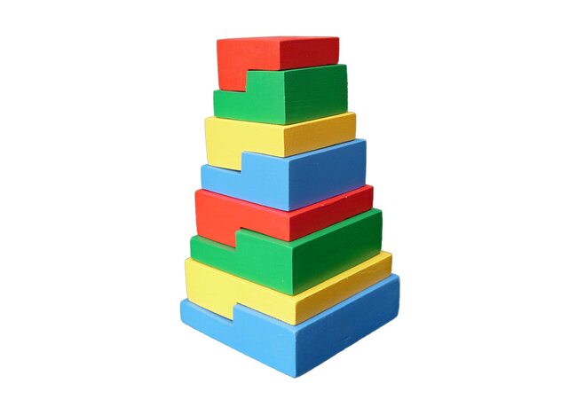 Пирамидка «Головоломка», 8 эл.