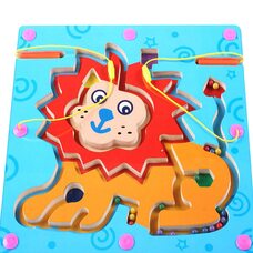 Магнитный лабиринт-игра «Лев»