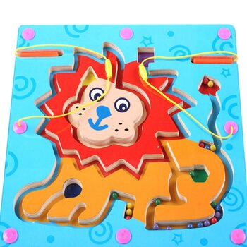 Магнітний лабіринт-гра "Лев"