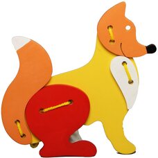 Шнуровка «Лисичка-сестричка»