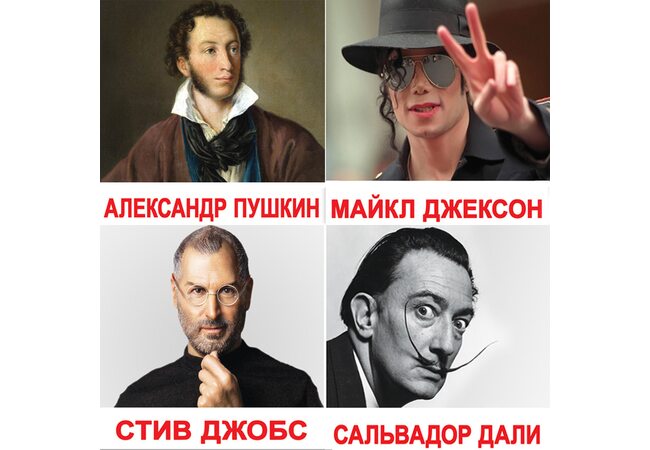 Російські картки «Видатні особистості з фактами» (МІНІ), 40