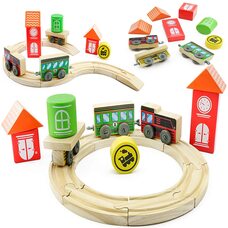 Игральный набор «Локомотив» 19 дет.