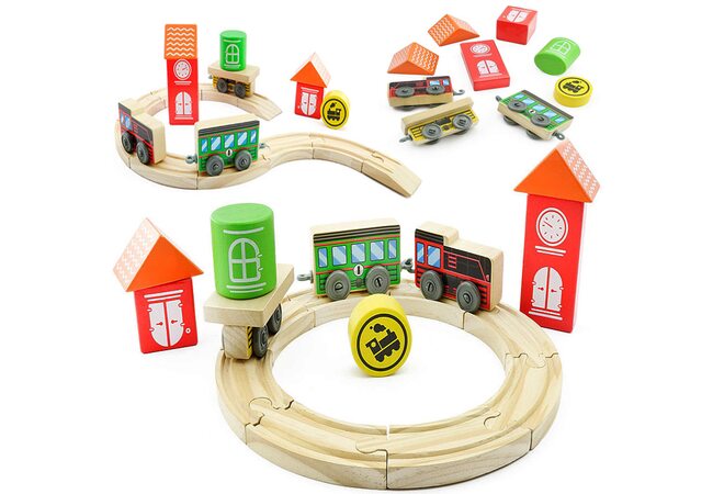 Гральний набір «Локомотив» 19 дет.