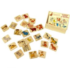 Развивающая пазловая игра «Найди маму»