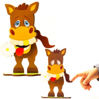 Серия «Собери с папой - Лошадка», 8 дет.