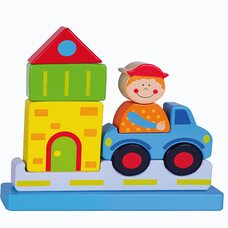 Магнитный конструктор «Городок»