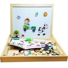 Чемоданчик с фигурками «Животные на ферме».