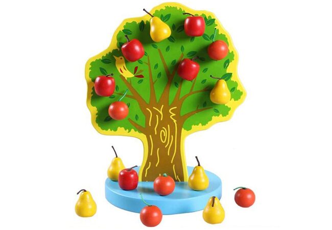 Магнитное дерево с фруктами
