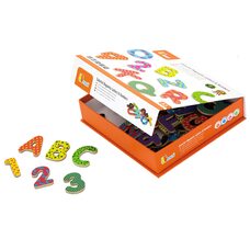 Набор магнитов «Буквы и цифры» (англ. алфавит)