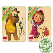 Шнурівка «Маша і Ведмідь»