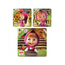 Пазл с ручкой «Маша и Медведь», 6 дет.