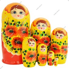 Матрешка 7 в 1 «Маковка»