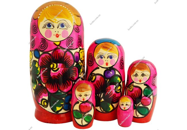 Матрешка «Украинская» 5 в 1.