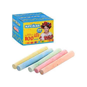 Цветной мел, 95 шт.