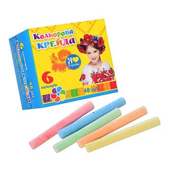 Мелки микс видов, 48 шт.