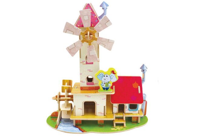 «Мельница» сборный конструктор, 51 дет.