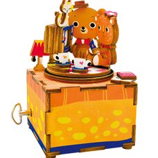 Музыкальный конструктор «Мишутки», заводной.