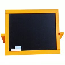 Настольный 2-х сторонний, магнитный мольберт (оранжевый)