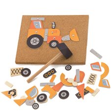 Аппликация «Строительная техника»