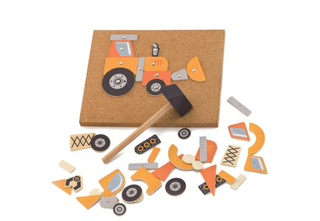 Аппликация «Строительная техника»