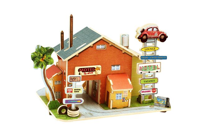 Мотель (США), сборная модель, 52 дет.