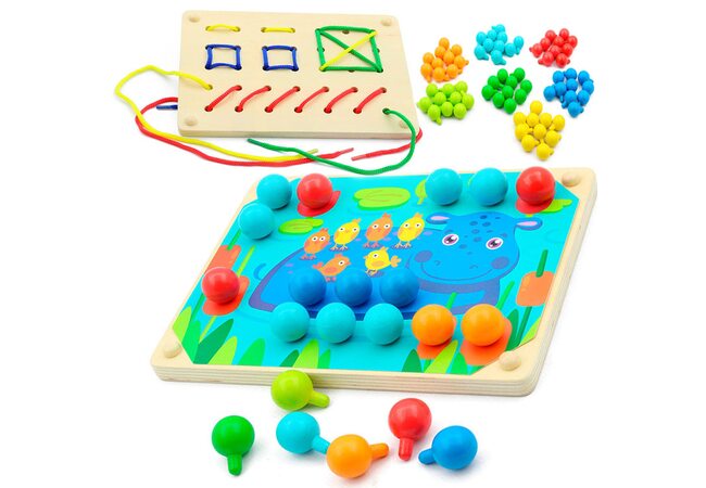 Мозаика-шнуровка