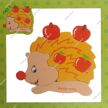 Магнитный пазл «Ёжик»