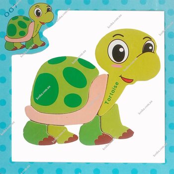 Магнитный пазл «Черепашка»