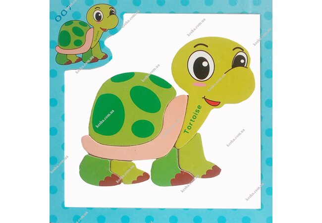 Магнитный пазл «Черепашка»