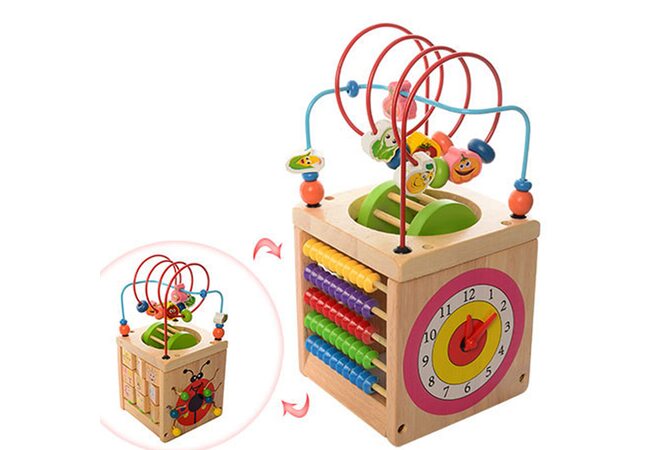 Развивающий бизикуб «Жучок»