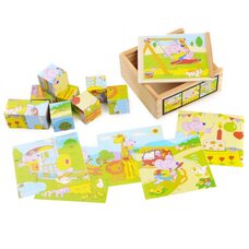 Кубики «Приключения Мышонка» (в пенале)