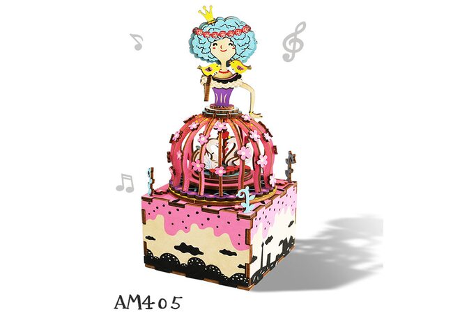 Музыкальный конструктор «Принцесса», заводной.