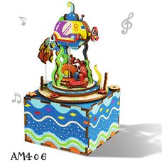 Музыкальный конструктор «Морские глубины», заводной.