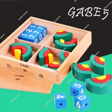 Игровой набор Дары Фребеля. Комплект 14 - Арки и цифры.