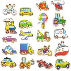 Набор магнитных фигур «Транспорт»