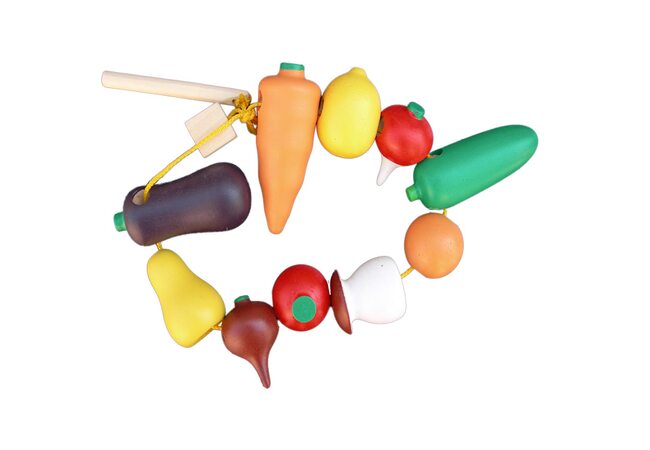 Шнуровка «Фрукты и овощи»