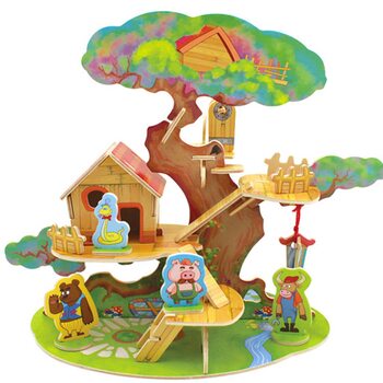 «Домик на дереве» конструктор, 46 дет.