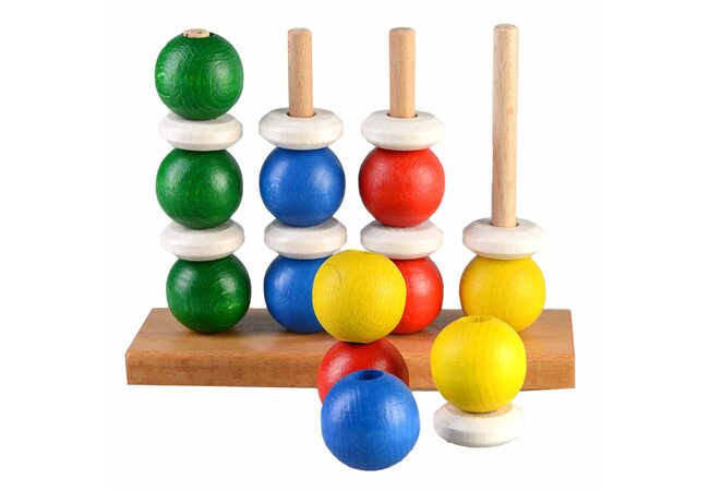 Пирамидка-шарики