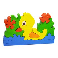 «На пруду» 3D пазл, 9 дет.